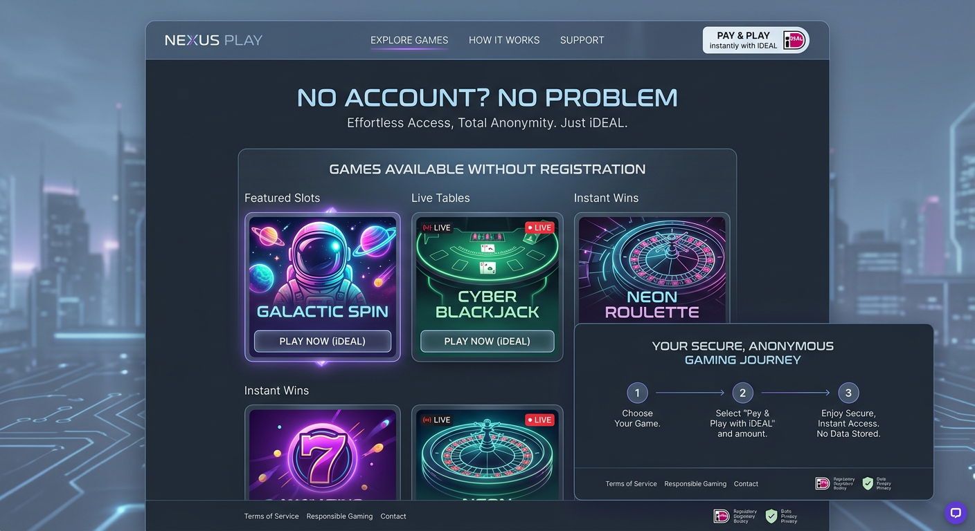 Is een online casino iDEAL zonder registratie mogelijk? - ideal casino